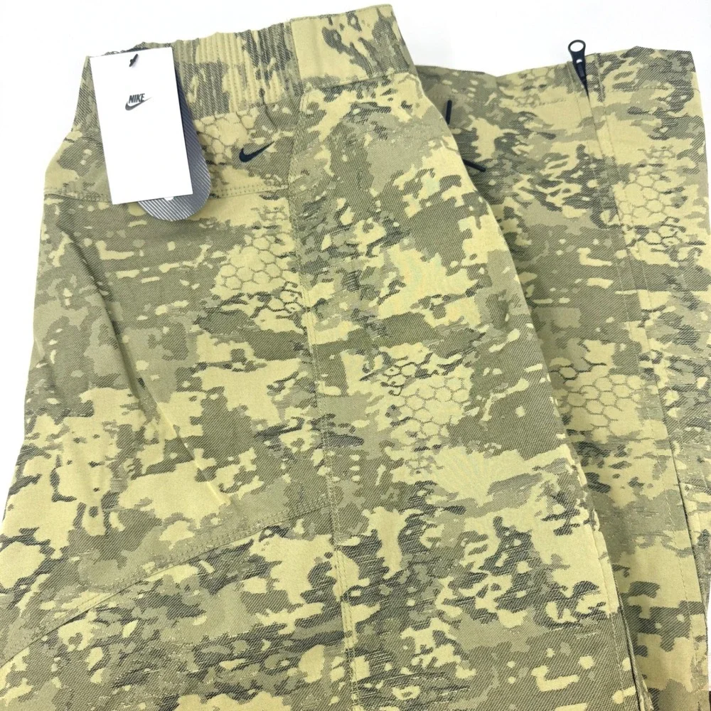 Nike Tech Camo Cordura Pants Mens XXL Olive Green IO7487 NEW